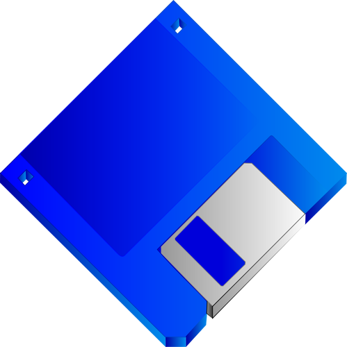 Diskette ohne Etikett-Vektor-Bild