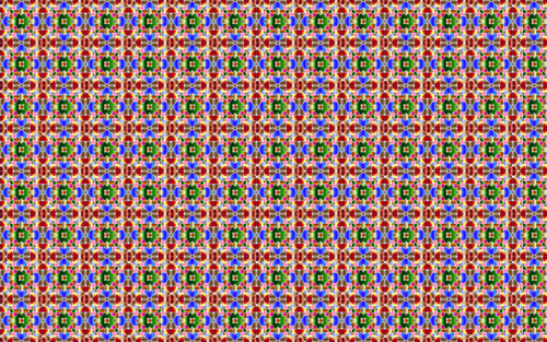 Colorful chromatic pattern