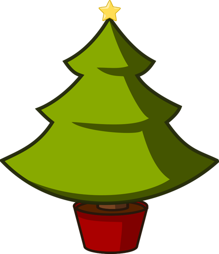 Рождественская елка векторные картинки
