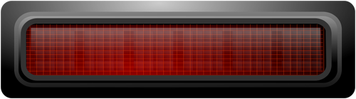 Ilustración vectorial del panel solar con forma rectangular