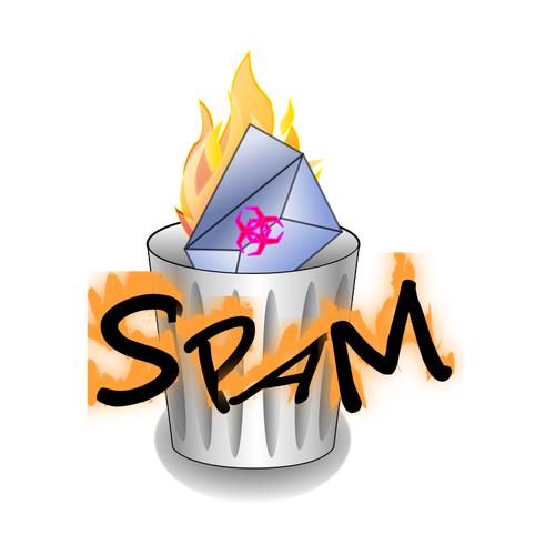 Symbol "Spam Mail"