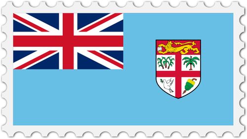 Pieczęć flaga Fidżi