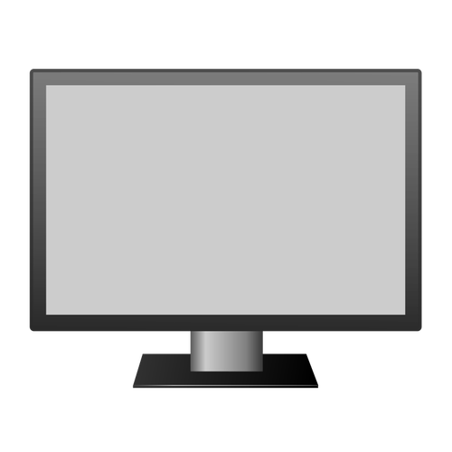 LCD телевизор векторной графики