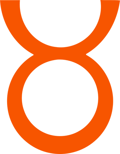 Signe du zodiaque orange