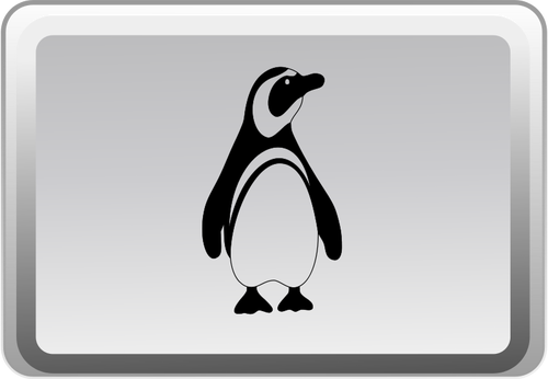 Linux anahtar vektör düğmesi