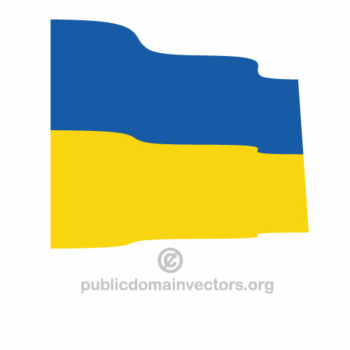 Ukrainan vektorilippu
