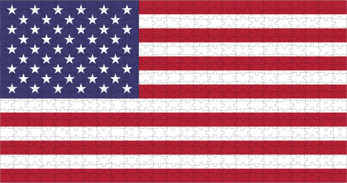 Bendera Amerika teka-teki