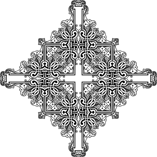 Vinobraní symetrický snímek
