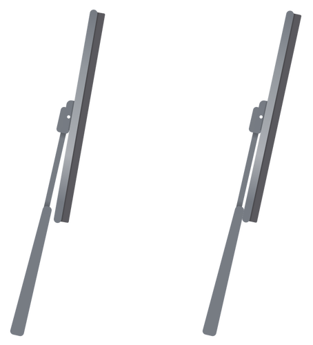 Windshield wipers vector image
