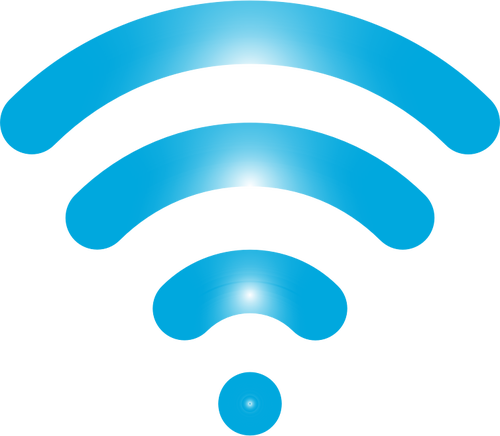 Blue wireless signal