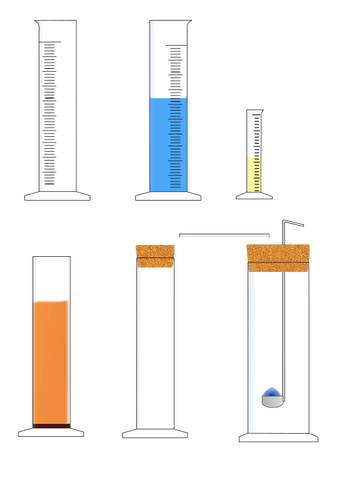Измерительные цилиндры векторной графики