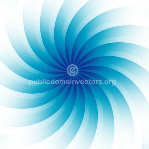 Blå spiral grafikk vector