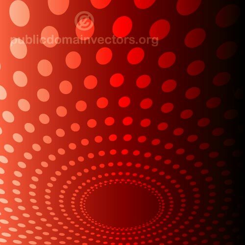 Vector background with circular dots