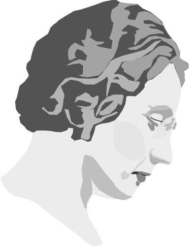 Vector illustration of Agnes Macphail