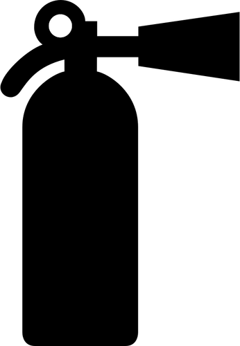 Знак огнетушитель АЙГА векторное изображение