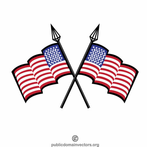 Американские флаги