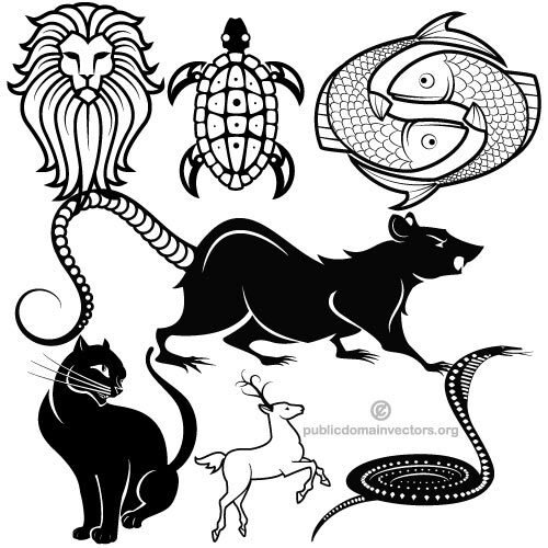 Animals vector pack