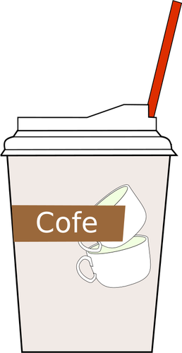 Kahvikupin vektorikuva