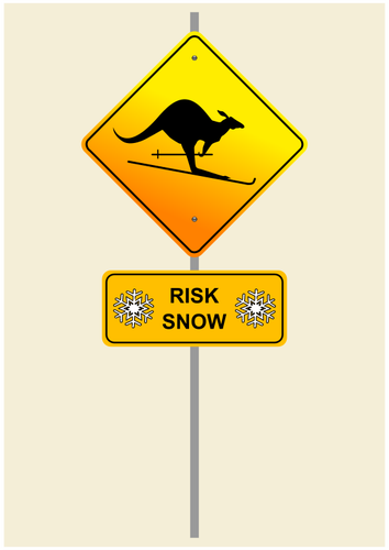 סימן הסיכון שלג