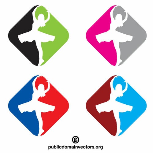 Logo della classe della scuola di balletto