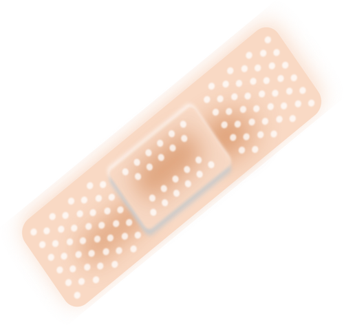 Image vectorielle bandage beige