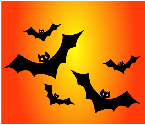 Immagine vettoriale colore Halloween poster