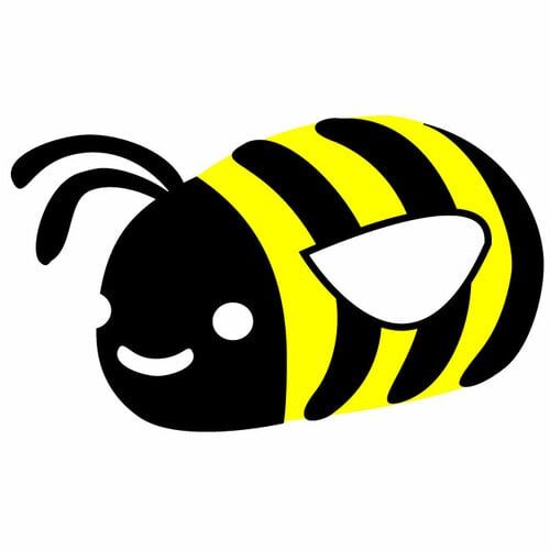 Bee desen animat clip art