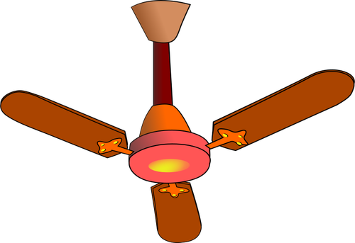 Illustration vectorielle de ventilateur