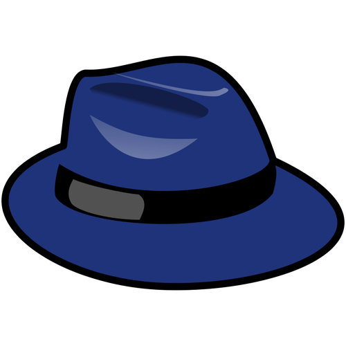 Fedora sombrero vector de la imagen