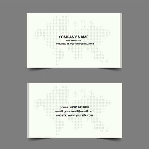 Business card layoutmall