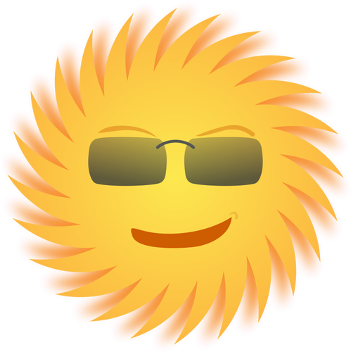 Mr. Sun vector image