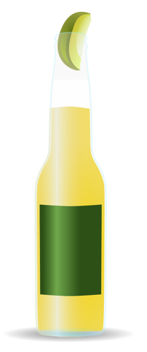 Světlé pivo láhev vektorový obrázek