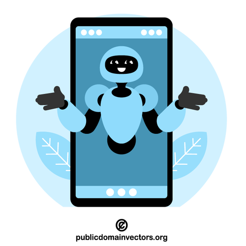 Chatbot in a smartphone