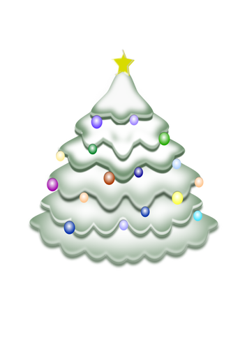 Boże Narodzenie drzewo genealogiczne wektor