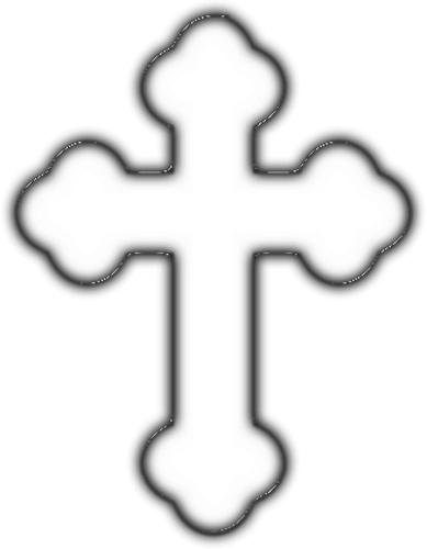 Vector image of symbol of faith