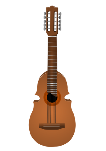 Ilustraţia vectorială de chitara
