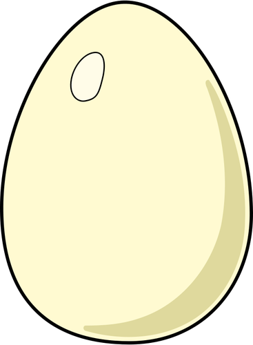 Vector Illustrasjon av hvite egg
