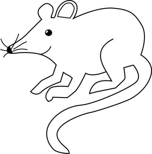 Myši vektorové ilustrace