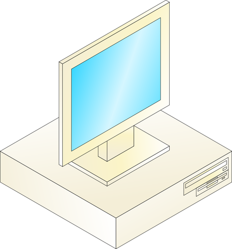 Ilustración de la computadora