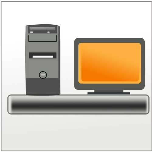 Netalloy desktop vector afbeelding