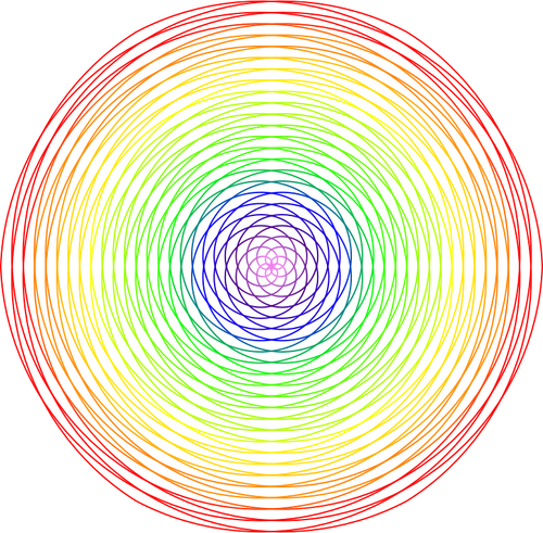 Kolorowe spirali