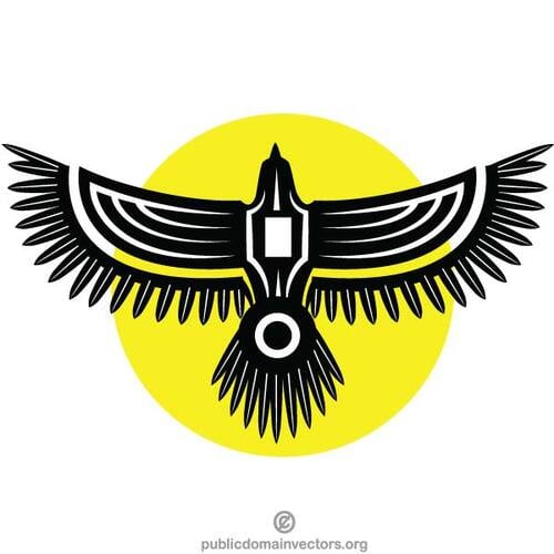 Symbole tribal aigle
