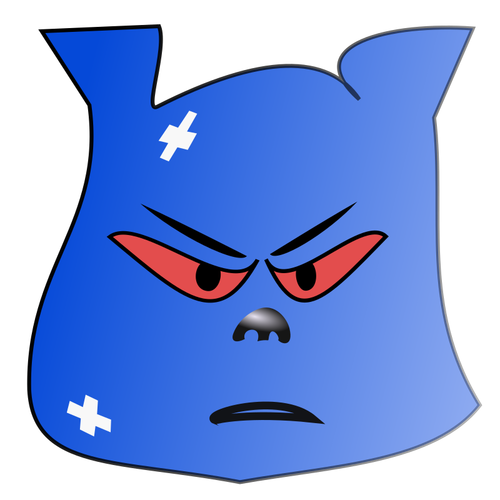 Emoji veramente arrabbiato