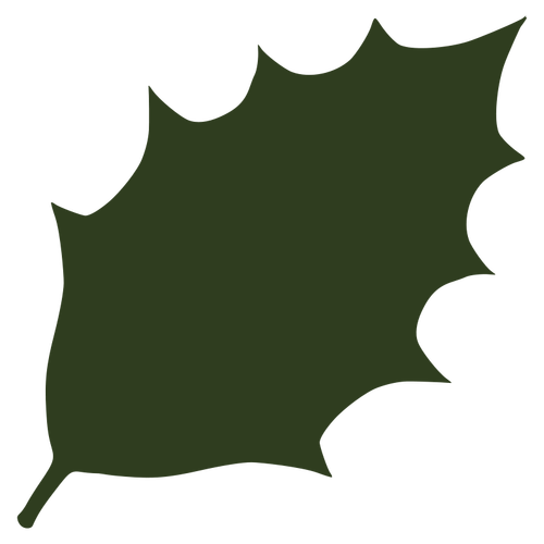 Leaf silhouette vektor