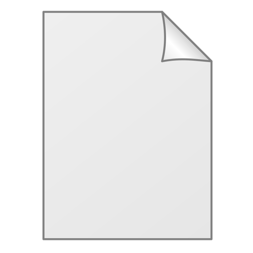 Folded paper sheet