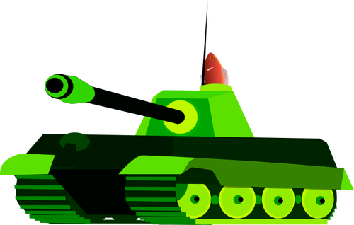 绿色的坦克