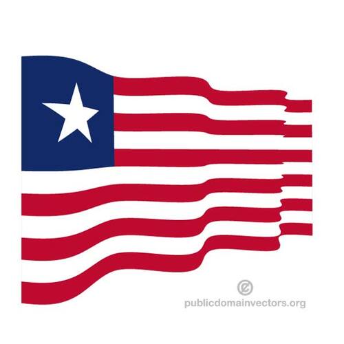 Falisty flaga Liberii