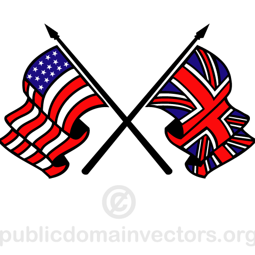 التلويح بأعلام ناقلات من المملكة المتحدة والولايات المتحدة الأمريكية
