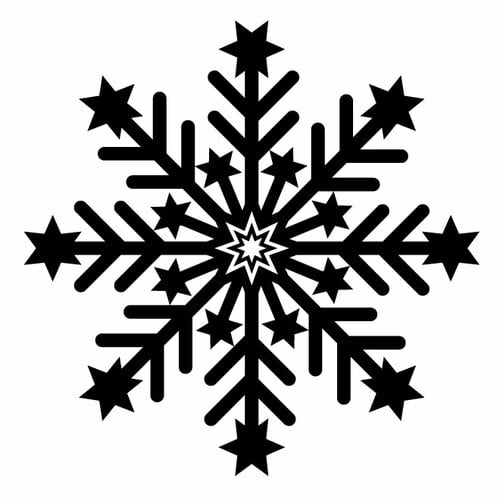 Schneeflocken-Symbol
