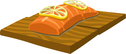 Plank salmon